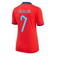 Maglie da calcio Inghilterra Jack Grealish #7 Seconda Maglia Femminile Mondiali 2022 Manica Corta